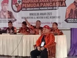 Telah Resmi Guntur Sahputra Menjadi Pimpin PAC Pemuda Pancasila Medan Denai Masa Priode 2023-2026