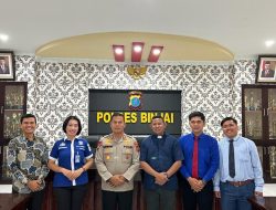 KAPOLRES BINJAI  AKBP HENDRICK SITUMORANG LAKSANAKAN DOA BERSAMA AGAR BINJAI TETAP KONDUSIF