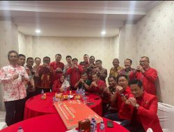 Perayaan Malam Cap Go Meh ini dalam rangka perayaan Imlek 2023 DPD PDI Perjuangan Sumut di Restoran Wisma Benteng Medan