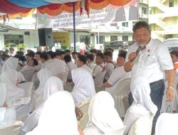 Anggota DPRD Fraksi Nasdem Dr. Tuahman Franciscus Purba, M.Kes, Sp.An Berikan Materi Penyebarluasan Ideologi Pancasila Dan Penguatan Wawasan Kebangsaan Di SMK Panca Budi