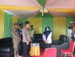 Kapolres Langkat AKBP Faisal Rahmad Husein Simatupang Melaksanakan Cek Pos Pengamanan (Pospam) Dan Pos Pelayanan (Posyan) Dalam Rangka Operasi Ketupat Toba 2023