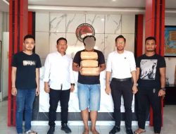 Sat Narkoba Polresta Deli Serdang gagalkan pengiriman 6 kilogram ganja menuju Pekan Baru
