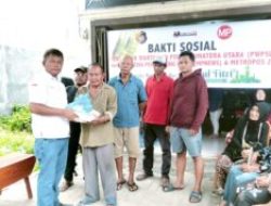 Sambut Idul Fitri 1444H,Ketua Persatuan Wartawan Polda Sumatera Utara Gelar Bakti Sosial