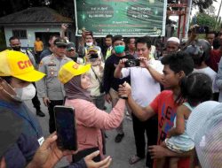 Kapolres Serdang Bedagai Yang Diwakili Kapolsek Pantai Cermin Melaksanakan Giat Mediasi Terkait Dengan Adanya Penutupan Akses Masuk Objek Wisata Pantai Woong Rame Oleh Masyarakat Setempat Desa Kota Pari Kec.Pantai Cermin
