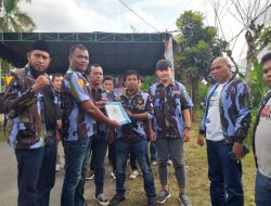 SELAMAT DAN SUKSES ATAS PENGUKUHAN IPK SUB RANTING 01 DAN 02 KEL.PULO BRAYAN BENGKEL BARU KEC.MEDAN TIMUR