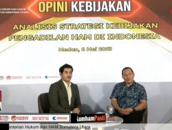Rutan Labuhan Deli Kanwil Kemenkhumham Sumut Ikuti Kegiatan Sosialisasi Opini Kebijaksanaan Terkait Analis Strategi Kebijakan Pengadilan HAM Di Indonesia