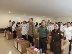Kapolres Madina AKBP H. M. Reza Chairul A. S. S.IK.,S.H.,M.H Hadiri Sosialisasi Program Penanganan Kawasan Tanaman Terlarang di Madina