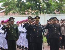 Hari Kebangkitanan Nasional, Kapolres Langkat AKBP Faisal Rahmat HS,SIK, SH, MH Melaksanakan Upacara Ziarah Di TMP Pkl Berandan