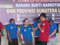 BNN Tangkap Napi Pengendali 4 Kg Sabu Dari Lapas Binjai