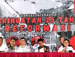 Pena 98 Sumut Melakukan Peringatan 25 Tahun Reformasi