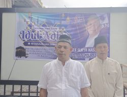 Bacaleg Tingkat 1 Dapil Sumut 3 Fraksi PAN Indra Nasution Melaksanakan Pemotongan Hewan Kurban Dalam Merayakan Idul Adha 1444 H Digelar Warkop Anugrah Pasar 5 komplek MMTC