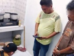 Kanit Reskrim Polsek Padang Tualang IPTU Hermawan.SH Pimpin Penangkapan Seorang Pelaku Tindak Pidana Narkotika Jenis Sabu-Sabu Berikut BBnya