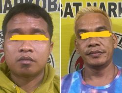 SAT NARKOBA POLRES BINJAI BERHASIL TANGKAP 2 ORANG BANDAR NARKOBA JENIS EXTASI