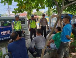 Sat Lantas Polresta Deli Serdang Sosialisasikan Tertib Berlalu Lintas Dan antisipasi Geng Motor Kepada Masyarakat