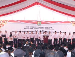 Kapolres Sergai Promosi ke Mabes Polri, Bupati Apresiasi Sinergi dan Inovasi di Bidang Olahraga
