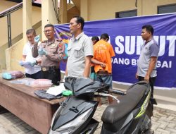 Tim Opsnal Unit Res Dolok Masihul Kerja sama Tim Intel Brigif 7/RR  Berhasil Ungkap Kasus  Pembakaran Rumah