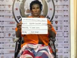 Kasat Res Polres Belawan Berhasil Mengamankan Seorng Pria Residivis Kasus Pencurian.