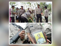 Dalam rangka menyambut Hari Bhayangkara ke-78, Polres Pelabuhan Belawan AKBP Janton Silaban Melaksanakan kegiatan ziarah Taman Makam Pahlawan