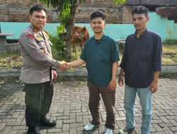 Kapolres Labuhanbatu AKBP Dr Bernhard L. Malau, SIK, MH Serahkan 6 Ekor Sapi Hewan Qurban, Wujud Solidaritas Kepedulian Polri