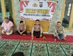Gelar Jumat Curhat, Polresta Deli Serdang Dengarkan Keluhan Masyarakat