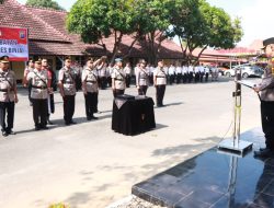 Kapolres Binjai Laksanakan Serah Terimakan Jabatan PJU Di Polres Binjai