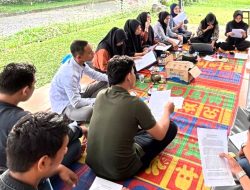 Badan Eksekutif Mahasiswa (BEM) Hukum UISU Gelar Upgrading dan Rapat Kerja Baksos