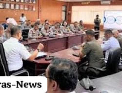 Persiapan PON XX Aceh – Sumut 2024 Sat Lantas Polres Pemantang Siantar Ikuti Rapat  Penertiban Dan Penataan Lalu Lintas