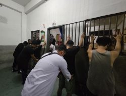 Demi Terwujudnya Wilayah Bebas Halinar, Lapas Pancur Batu Kanwil Kemenkumham Sumut Gelar Razia Rutin Kamar Hunian WBP
