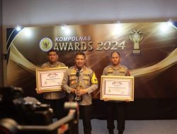 Polres Tanah Karo Mendapat Prestasi Gemilang Masuk Dalam 5 besar Nominasi Polres Terbaik untuk kriteria Polda Kategori A.