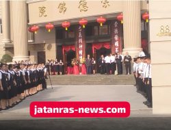 Peresmian Vihara Chong De di Percut Sei Tuan