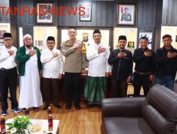 Kedatangan Ketua NU ke Polres Binjai Langsung Disambut Baik Kapolres Binjai