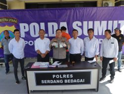 Sat Narkoba Polres SERGAI Ungkap Kasus Narkotika, Pelaku Terancam 20 Tahun Penjara