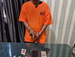 Satnarkoba Polres Tanah Karo Tangkap Lelek Penjual Sabu di Tigapanah
