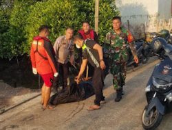 Polres Pelabuhan Belawan Melakukan Penyelidikan Mayat MR X Ditemukan Di Paluh Tower