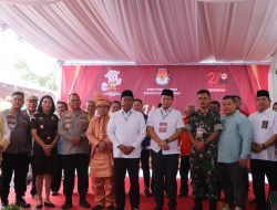 Kapolres Sergai Menghadiri pengundian Paslon Bupati Dan Wakil Bupati pada Pemilukada Tahun 2044