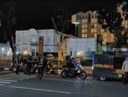 Polsek Medan Baru  Melaksanakan Patroli Malam Bersama Dit samapta Polda Sumut Dan Polrestabes Medan