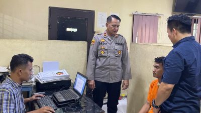 Polsek Deli Tua Kerja Cepat Menangkap Pelaku Curas 