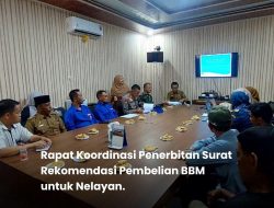 Kapolres Langkat Hadiri Rapat Koordinasi Penerbitan Surat Rekomendasi Pembelian BBM untuk Nelayan