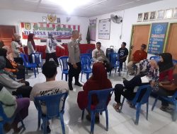 Bhabinkamtibmas Polres sergai melaksanakan kegiatan JUM’AT CURHAT dan Colling System 
