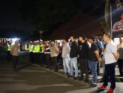 Polres Binjai Melaksanakan Patroli Blue Light Jaga Kondusifitas Kamtibmas Geng Motor,Begal,Premanisme