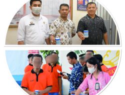 Wujudkan Wilayah Bebas Narkoba, Rutan Labuhan Deli Gelar Tes Urine Kepada Warga Binaan dan Pegawai