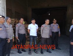 Wakapolres Sergai lakukan Pengecekan Gudang Logustik 1 KPUD Kab Serdang bedagai
