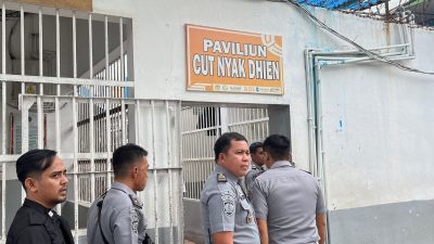 Ka.Kpr Rutan I Medan Kontrol Paviliun Sapa Warga Binaan