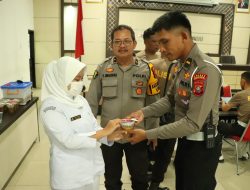 Darah Serentak dalam rangka *Hari Jadi Humas Polri ke 73 Tahun 2024