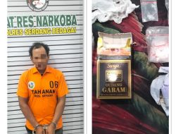 Bravo Satres Narkoba Polres Serdang Bedagai Tangkap Seorang Pria Inisial A Bandar Narkotika Jenis Sabu