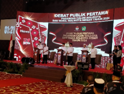 Personil Polsek Medan Baru & Gabungan Polrestabes Medan Gelar Pengamanan Debat Publik 1 Calon Walikota &Wakil Walikota