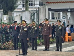 Polres Tanah Karo Bersama Instansi Terkait Gelar Upacara dan Ziarah Nasional, Memperingati  Hari Pahlawan  2024