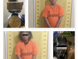 Saat Transaksi Narkoba Di Sebuah Rumah, Dua Orang Pria Diciduk Oleh Polres Binjai