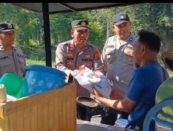 Jum’at Penuh Keberkahan, Wakapolsek Firdaus Polres Sergai bagikan Bantuan Sosial Kepada Masyarakat Kurang Kurang Mampu
