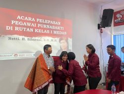 Pelepasan Pegawai Purna Bakti, Rutan Kelas I Medan